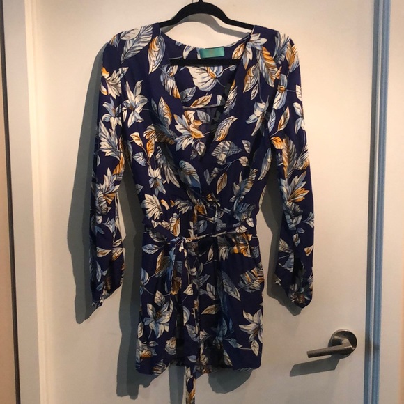 Vintage Bazaar Floral Romper - Picture 1 of 7